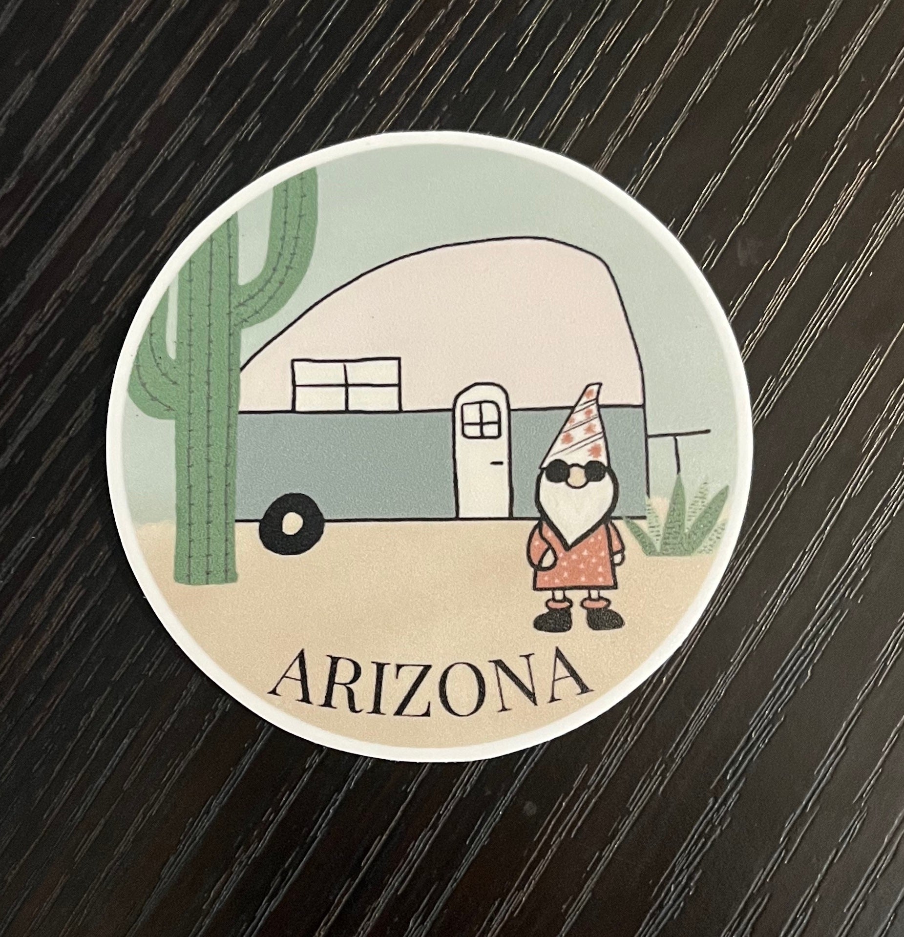 arizona sticker gnome